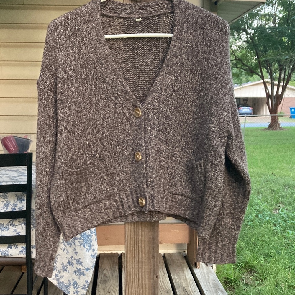 Cozy Brown vintage  Knit Sweater